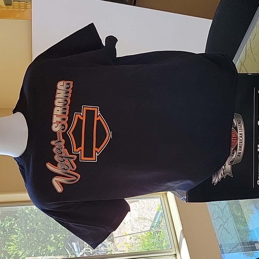Men's Short Sleeve Harley-Davidson T Shirt Vegas Strong XL